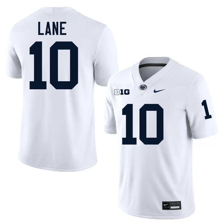 Dejuan Lane Penn State Jersey,PSU Nittany Lions #10 Dejuan Lane Football Uniforms-White Dejuan Lane Penn State Jersey,PSU Nittany Lions #10 Dejuan Lane Football Uniforms-White